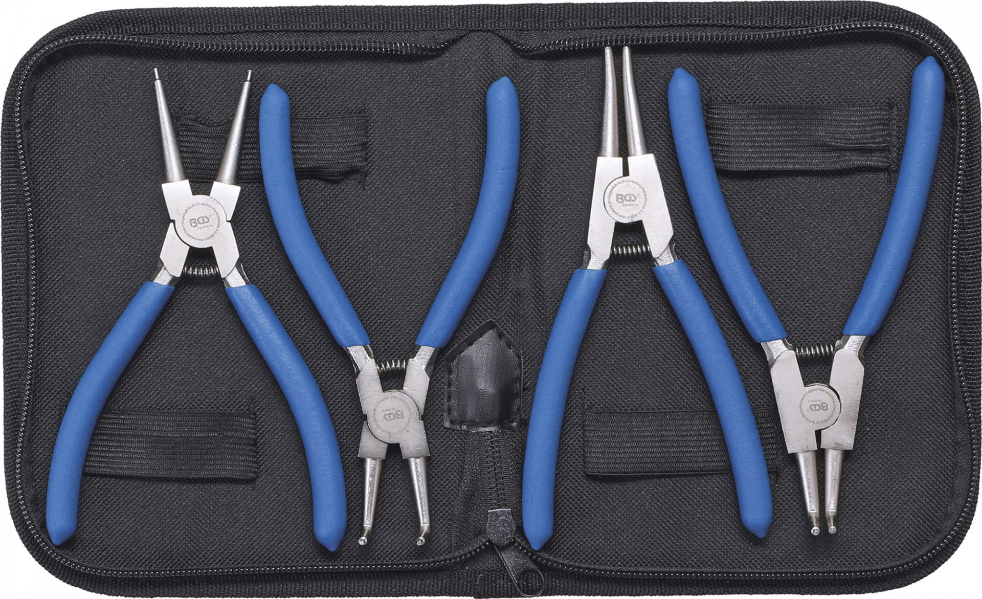 BGS Technic 9-450 Seeger-fogó készlet, 150 mm, 4 részes termék fő termékképe