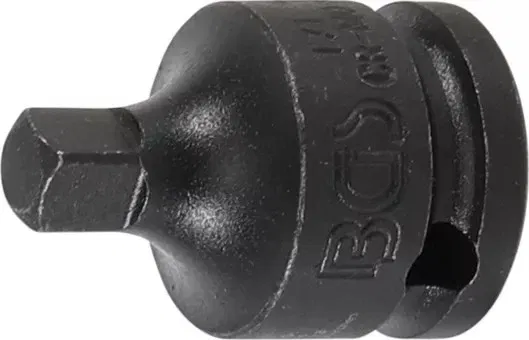 BGS Technic 9-171 gépi dugókulcs átalakító adapter, 3/8" - 1/4" szűkítő termék fő termékképe