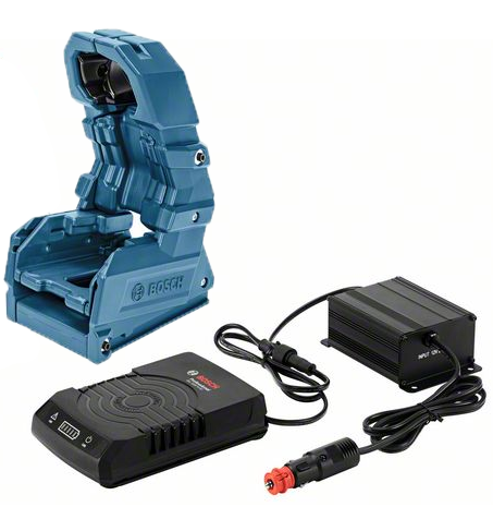 Bosch Wireless Charging Holster befogórendszer GAL 1830 W-DC vezeték nélküli autós akkutöltővel termék fő termékképe