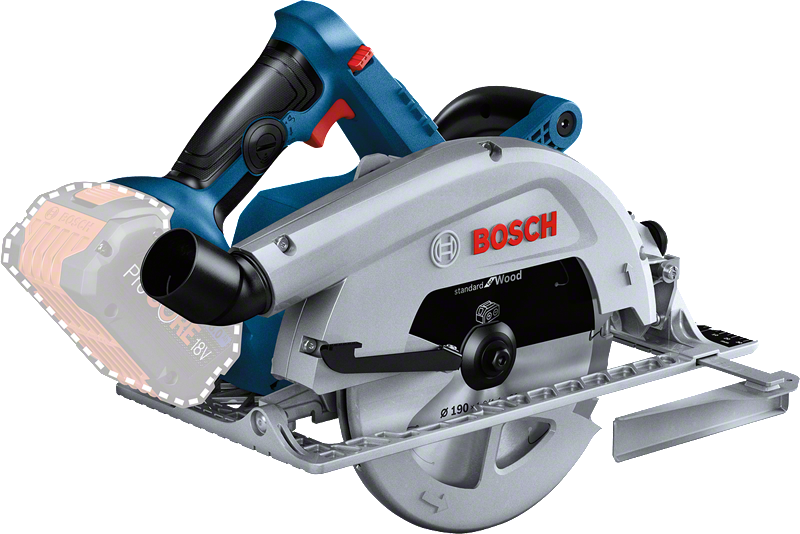 Bosch GKS 18V-68 C BITURBO akkus szénkefe nélküli kézi körfűrész (akku és töltő nélkül) termék fő termékképe