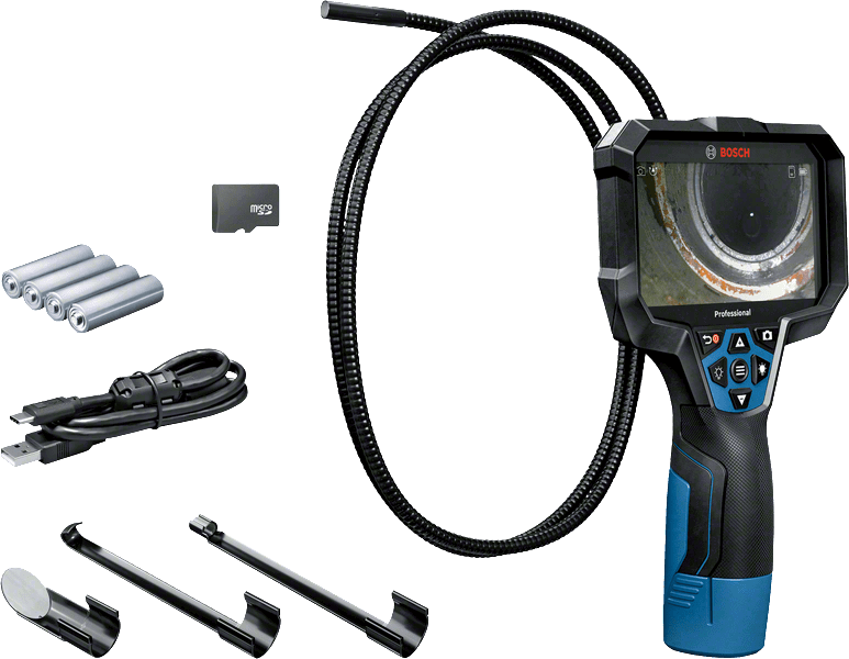 Bosch GIC 12V-5-27 C akkus vizsgálókamera (4 x 1.5 V LR6 elemmel) termék fő termékképe